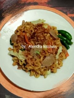 Foto resep Mie goreng sederhana