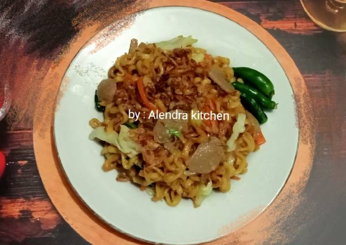 Resep Mie goreng sederhana Anti Gagal