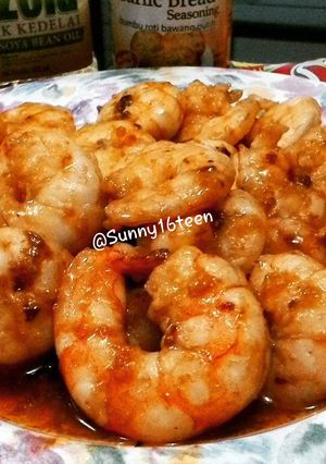 Foto resep Garlic Butter Fried Prawn (Udang Goreng Saus Mentega)