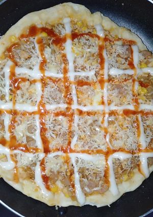 Foto resep Pizza pakai teflon