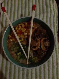 Una foto de Ramen vegan