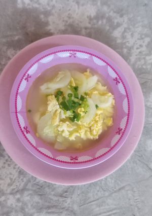 Foto resep Sup Timun Telur