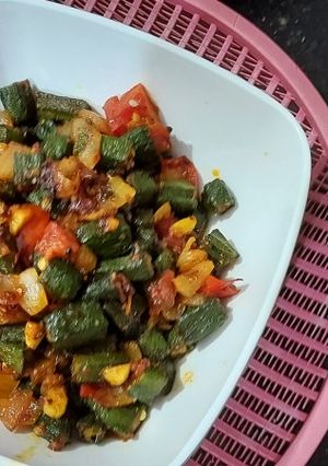 ભીંડા નુ શાક રેસીપી મુખ્ય ફોટો
