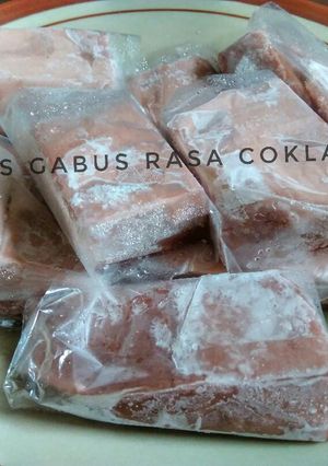Foto resep Es gabus rasa coklat