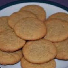 A picture of No chocolate chip cookie.