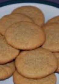 A picture of No chocolate chip cookie.