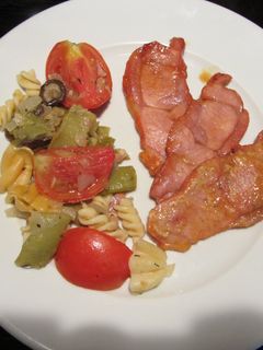 Una foto de Filetes de lomo de cerdo caramelizados con mostaza y miel