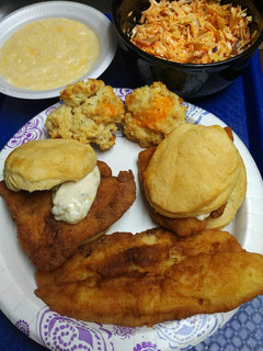 A picture of Fish Biscuits, (American Biscuits).