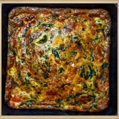 A picture of Mushroom Quiche.