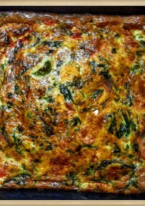 A picture of Mushroom Quiche.