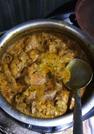 A picture of Chicken Masala.