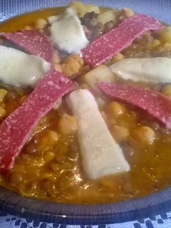 Una foto de Guiso de lentejas y garbanzos