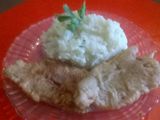 Lampreado con puré (Escalopes)