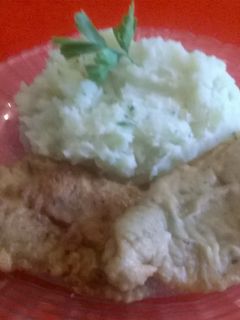 Una foto de Lampreado con puré (Escalopes)