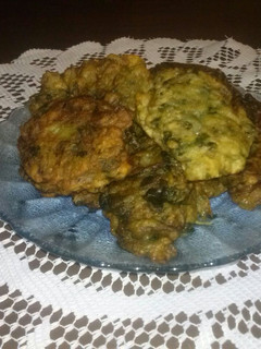 Una foto de Buñuelos de acelga!!!!