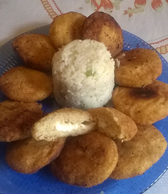 Foto principal de Bombitas de polenta y queso fresco