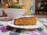 Torta di carote e mandorle al profumo di limone