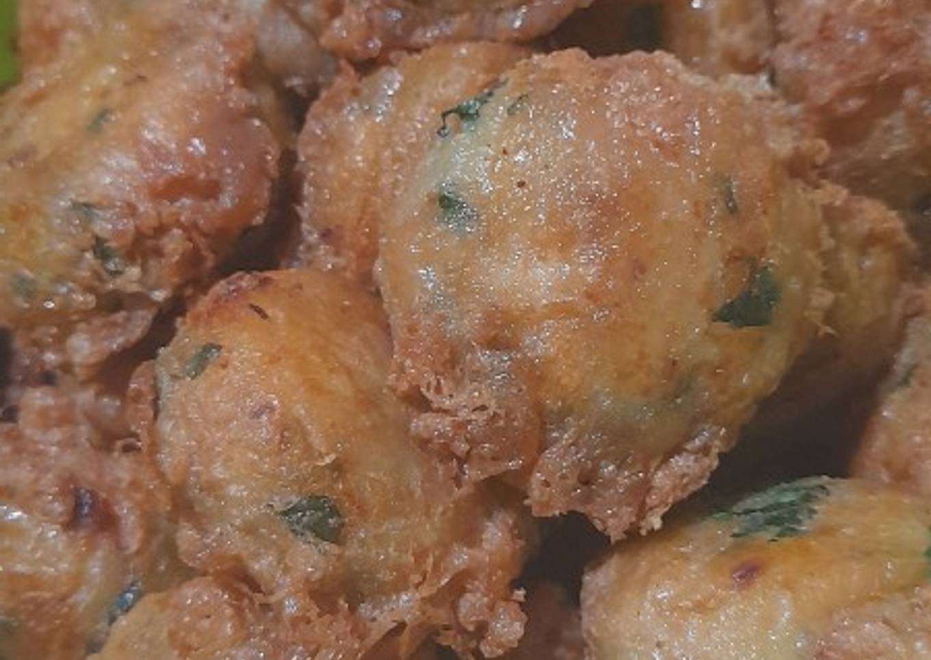 Perkedel kentang ayam
