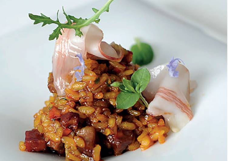 Arroz de presa de cerdo
