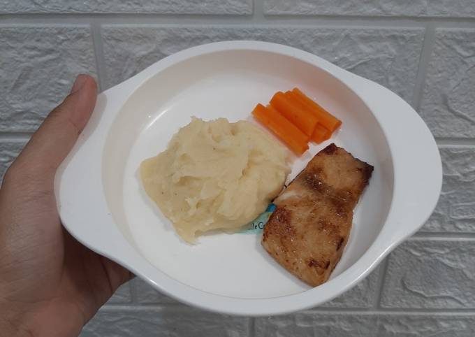 Resep Mpasi 10+ Grill Tilapia &amp; Mashed Potato yang Bikin Ngiler Enak Banget