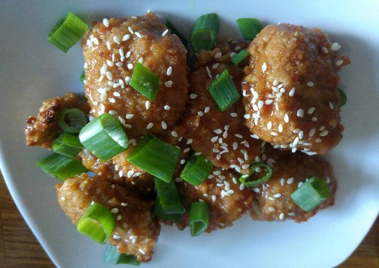 Recipe of Super Quick Homemade Asian Baked Turkey Bites