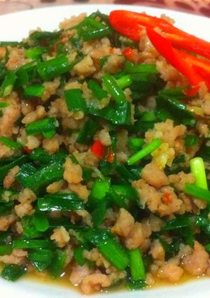 韭菜【蒼蠅頭】 的食譜成品照片