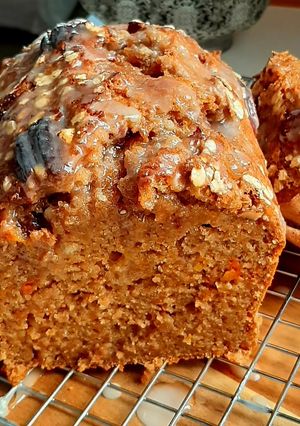 Una foto de Budín de Calabaza y Nueces