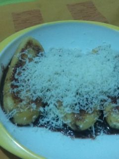 Foto resep Pisang bakar keju
