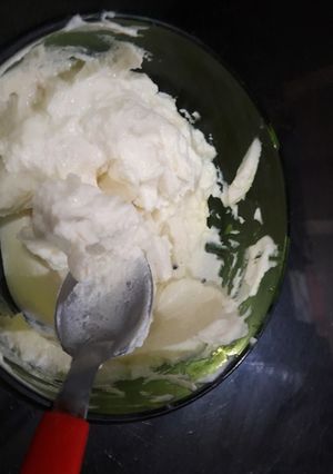 Una foto de Queso crema casero...fácil y económico