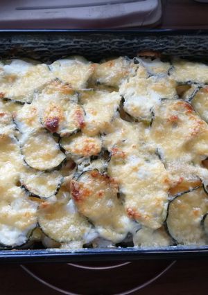 Fitt, rakott cukkini recept fotója
