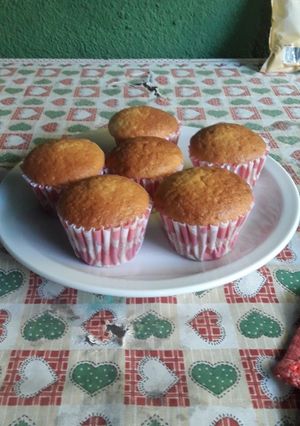 Una foto de Cupcakes de vainilla