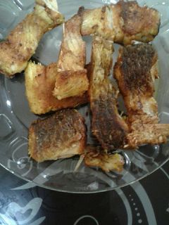 عکسی از دستور ماهی سرخ شده