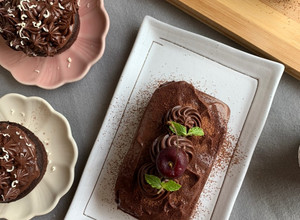 A picture of No Oven Decadent Chocolate Cake.
