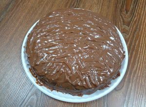 Una foto de Pastel chocolatoso