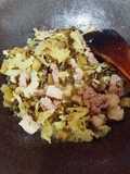 Tumis Sawi Asin, Pare dan Daging