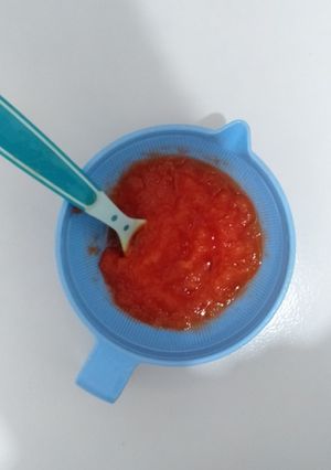 Foto resep Pure Buah - Buah Pepaya - 6 Bulan