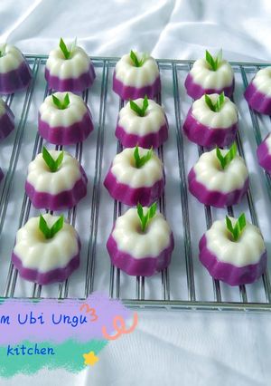 Foto resep Kue Talam Ubi Ungu