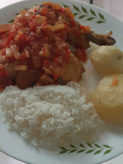 Una foto de Pollo hawaiano