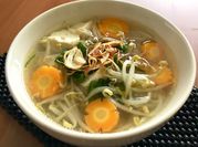 Gambar sayur bening tahu toge