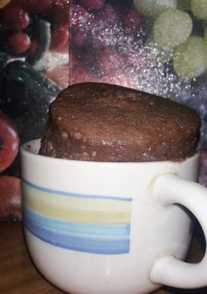 Una foto de Brownie en taza🍵