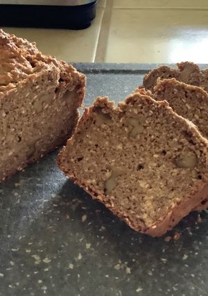 A picture of Oatmeal bread GF DF EF SF.