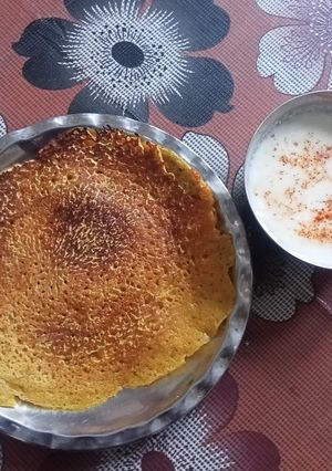 A picture of Besan Chilla.