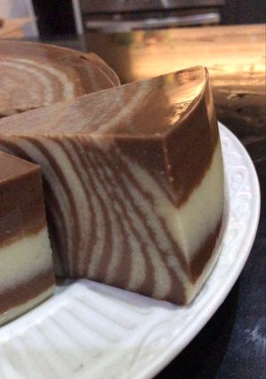 Foto resep Puding marmer