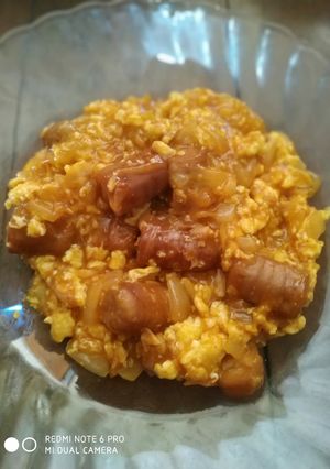 Foto resep Sosis telur asam manis