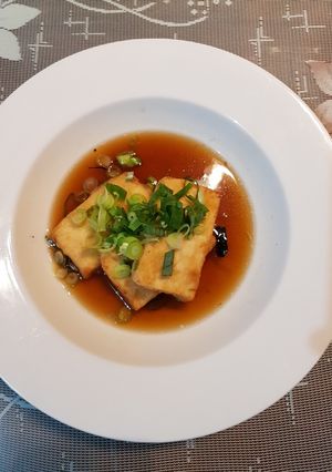 Foto resep Japanese Agedashi Tofu