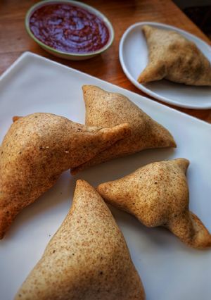 Una foto de Samosa veggie
