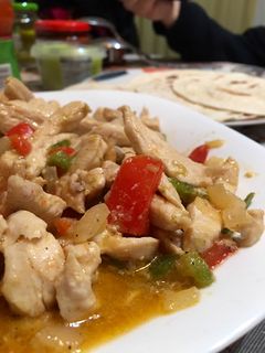 Una foto de Fajitas