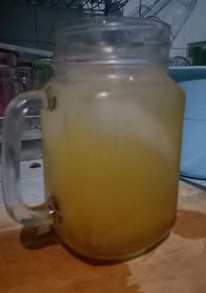 Foto resep Es jeruk peras