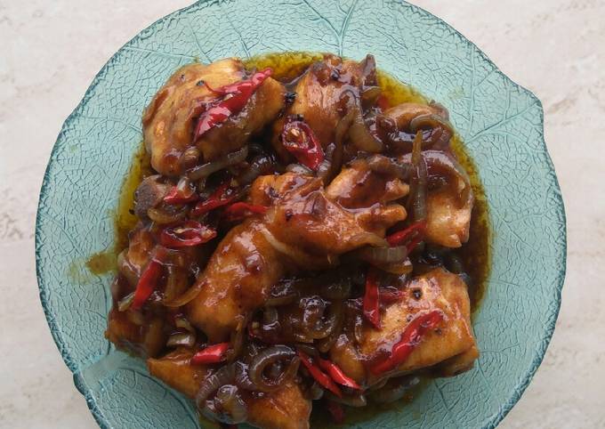 Resep Chicken Black Pepper Ayam Goreng Lada Hitam Oleh Riri Sinatrya Cookpad