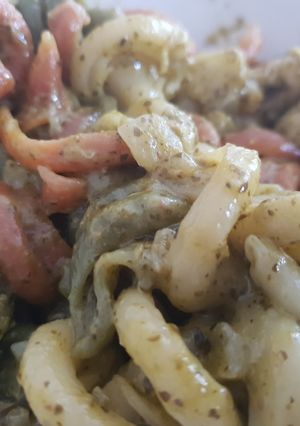 A picture of Pesto Pasta.